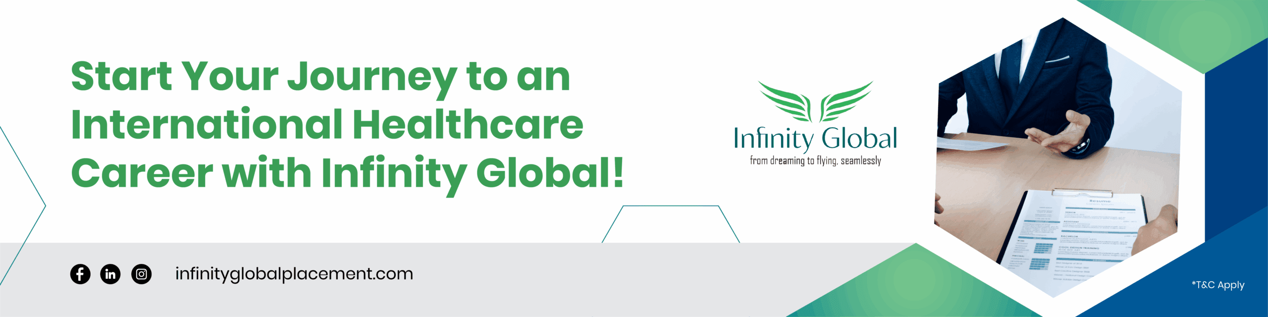 Start Your Journey to an International Healthcare Career with Infinity Global