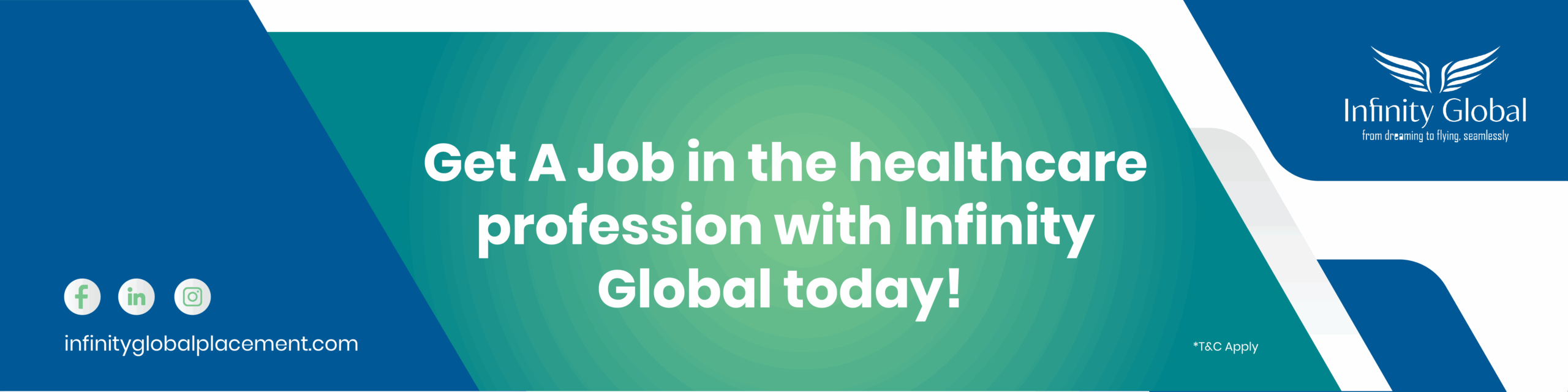 healthcare profession with Infinity Global
