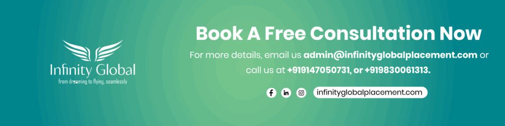 Book a Free Career Consultation with Infinity Global!