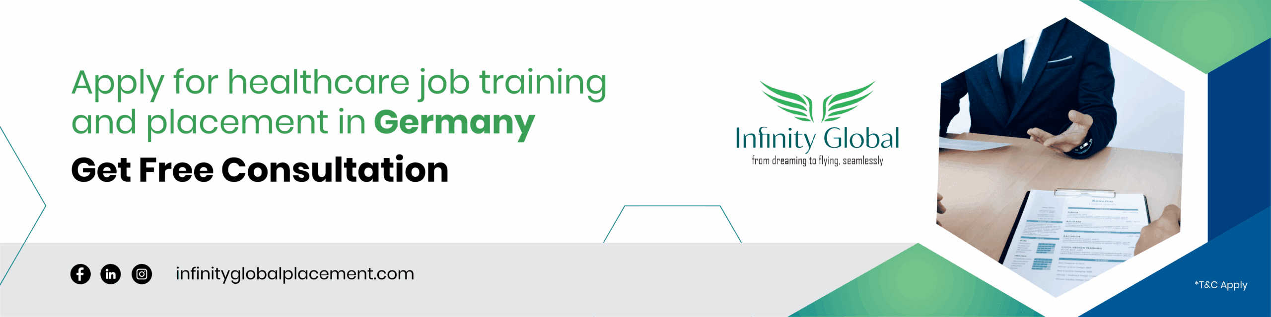 healthcare job training and placement in Germany