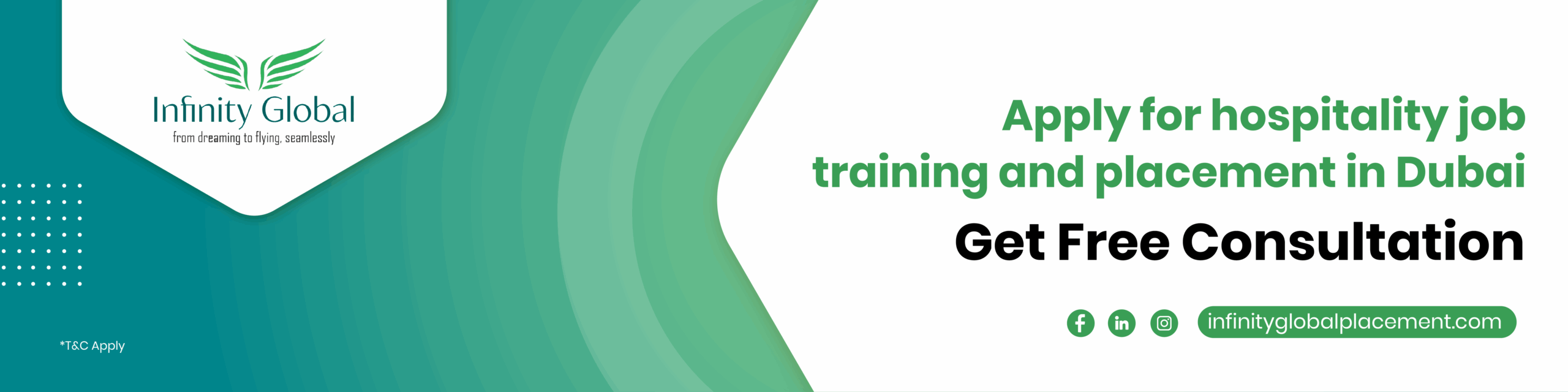 hospitality job training and placement in Dubai