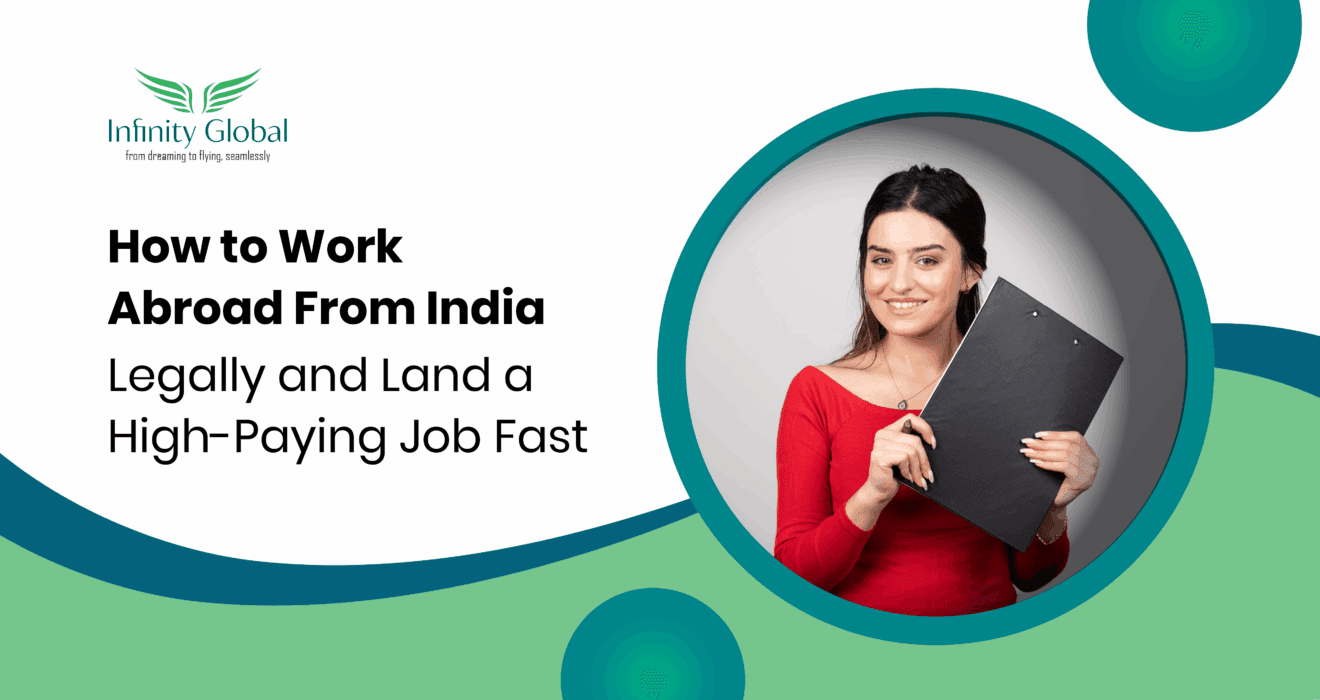 how to work abroad from India