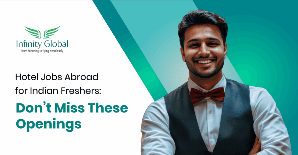 hotel jobs abroad for Indian freshers