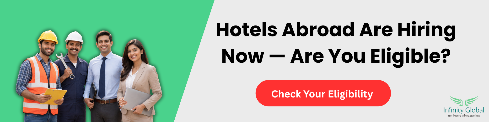 hotel management jobs overseas for Indian students