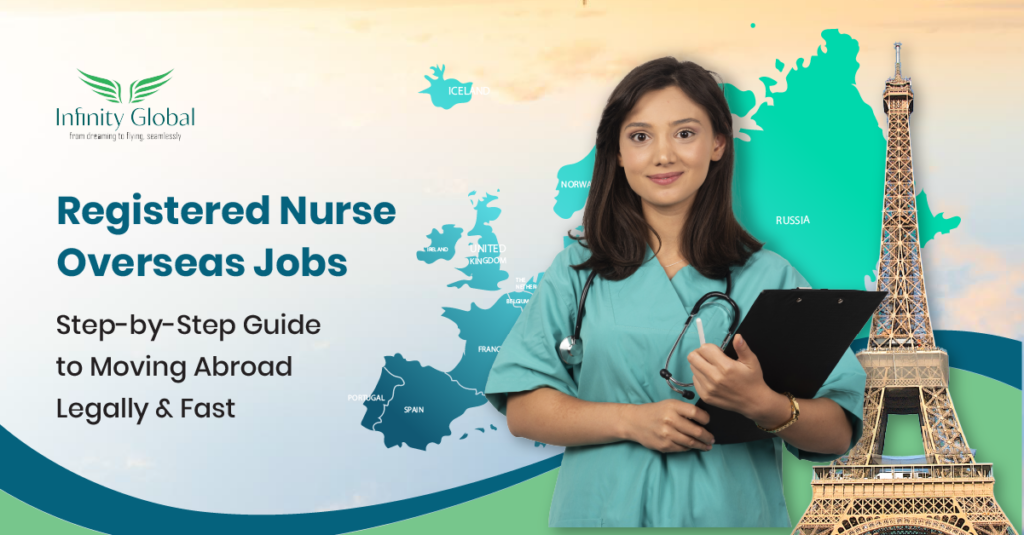 Registered nurse overseas jobs – Indian nurse preparing documents for nursing jobs abroad