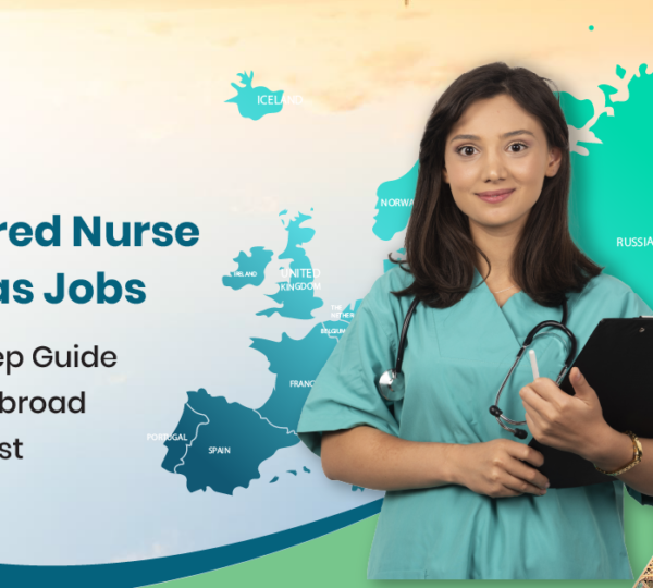 Registered nurse overseas jobs – Indian nurse preparing documents for nursing jobs abroad