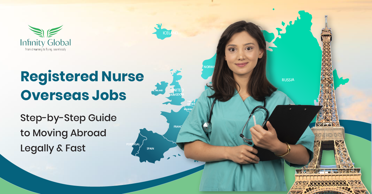 Registered nurse overseas jobs – Indian nurse preparing documents for nursing jobs abroad