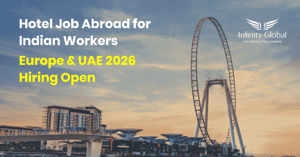 Indian Hotel Staff Working in Luxury Hotels in Europe and UAE